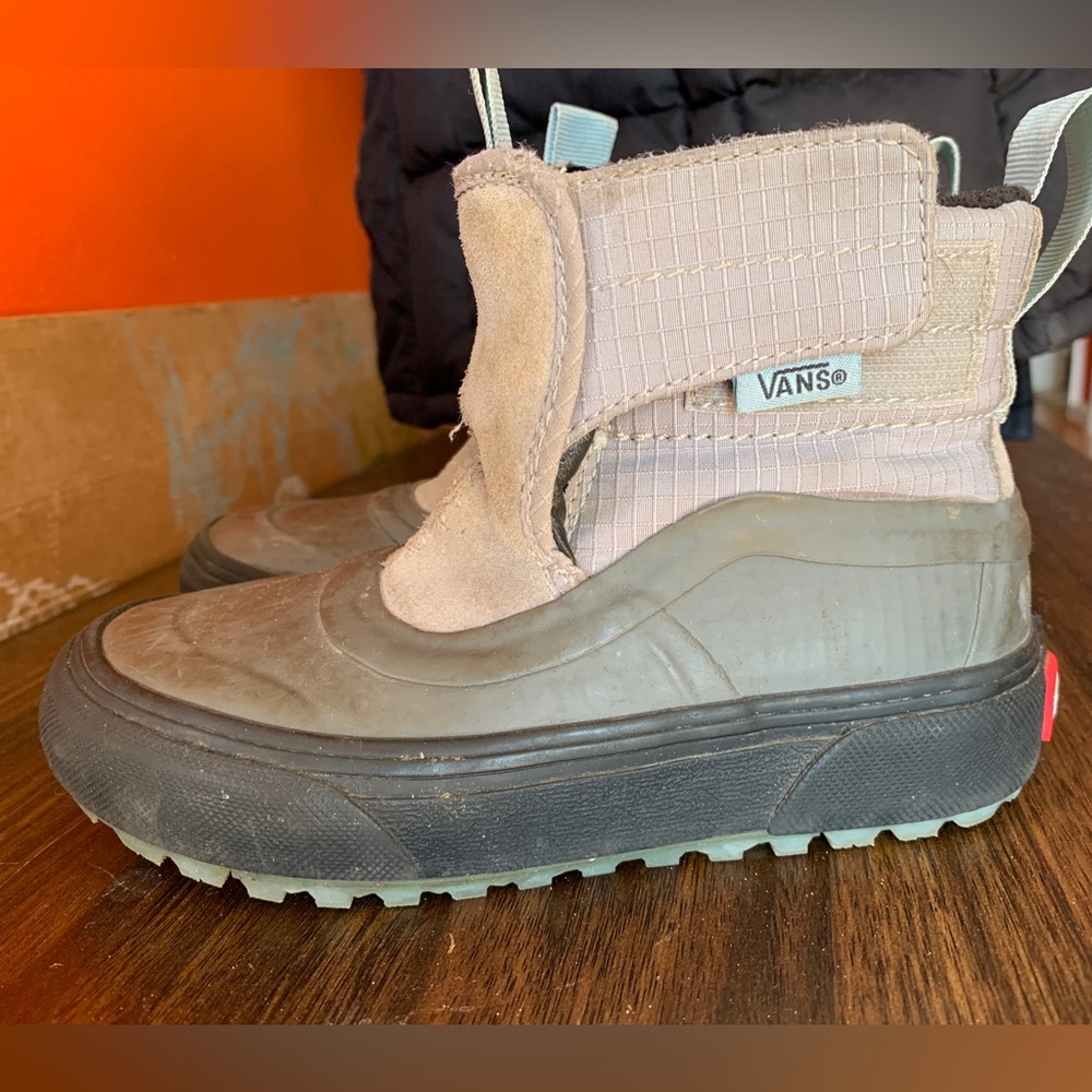 Vans kids slip-on high terrain MTE all weather shoe